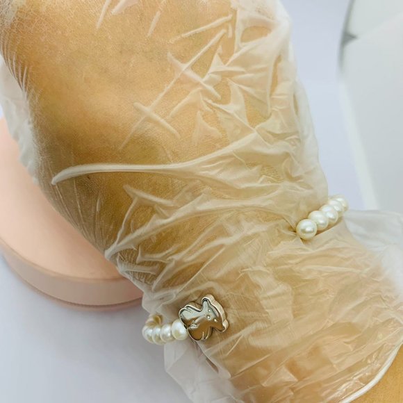 Tous Silver Bear Bracelet with pearls - Picture 7 of 7